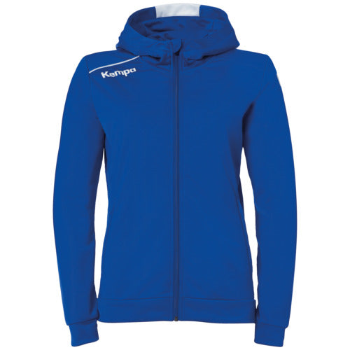 PLAYER HOOD JACKET WOMEN - royal/white