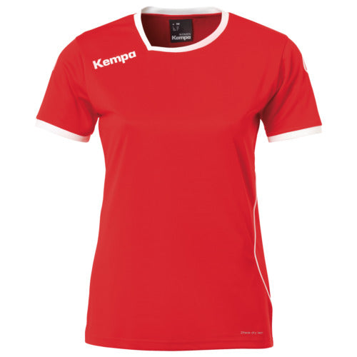 CURVE SHIRT WOMEN - red/white