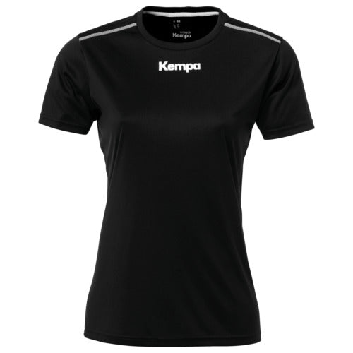 POLY SHIRT WOMEN - black