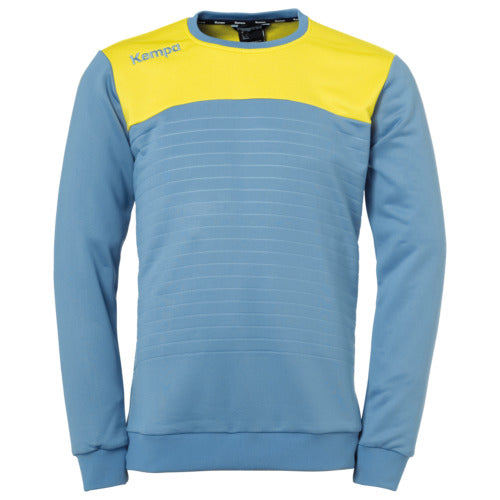 EMOTION 2.0 TRAINING TOP - dove blue/lime yellow