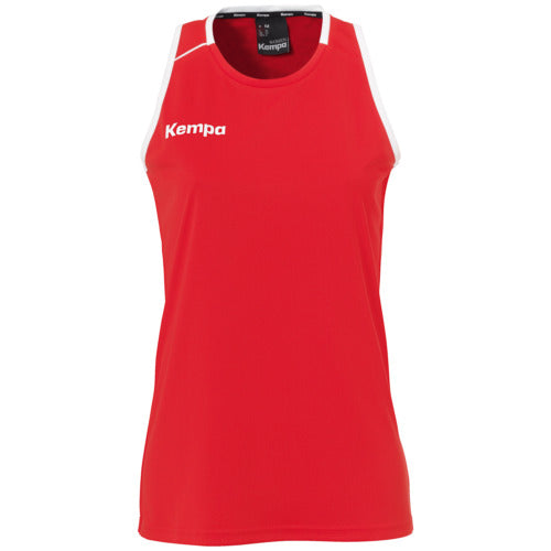 PLAYER TANK TOP WOMEN - red/white