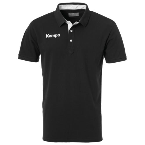 PRIME POLO SHIRT - black/white