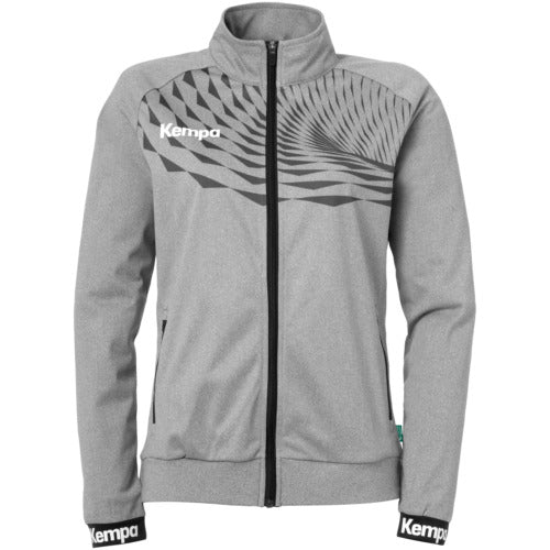 Wave 26 Poly Jacket Women - dark grey mélange/anthra