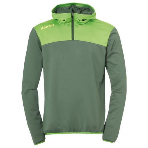 EMOTION 2.0 QUARTER ZIP HOODY - dragon green/hope green