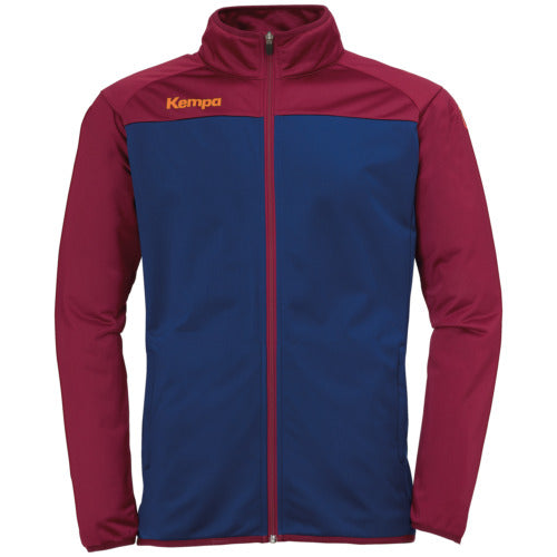 PRIME POLY JACKET - deep blue/deep red