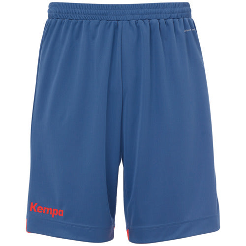 PLAYER SHORTS - ice grey/fluo red