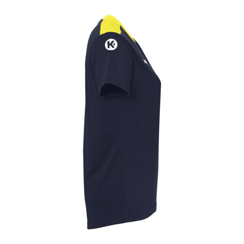 Emotion 27 Shirt W - navy/fluo yellow