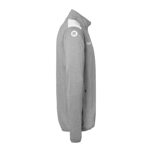 Emotion 27 Poly jacket - dark grey mélange/white