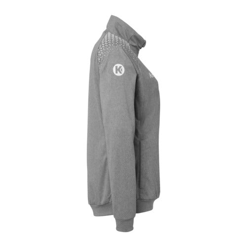 Ambition 28 Poly jacket W - dark grey mélange/white