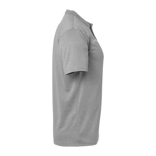 Poly polo shirt - dark grey mélange