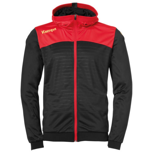 EMOTION 2.0 HOOD JACKET - black/red/yellow
