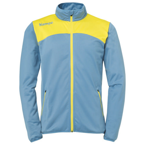 EMOTION 2.0 POLY JACKET - dove blue/lime yellow