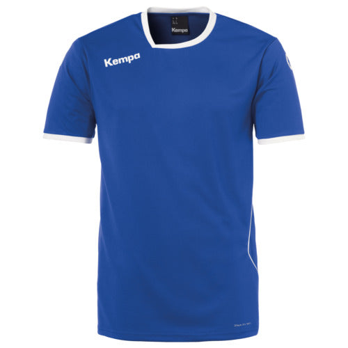 CURVE SHIRT - royal/white