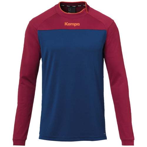 PRIME LONGSLEEVE - deep blue/deep red