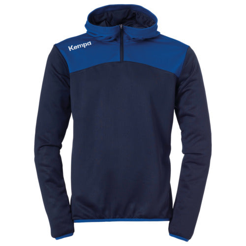 EMOTION 2.0 QUARTER ZIP HOODY - navy/royal