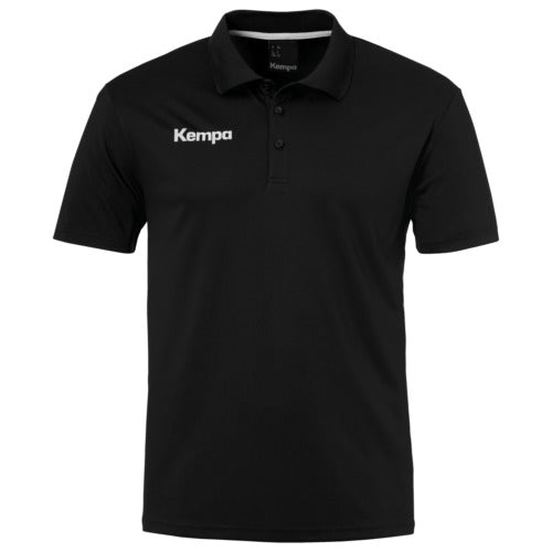 POLY POLO SHIRT - black