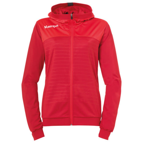 EMOTION 2.0 HOOD JACKET WOMEN - chili red/red