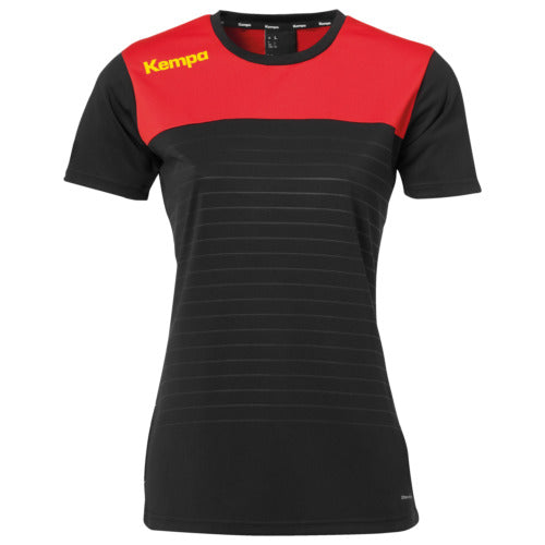 EMOTION 2.0 SHIRT WOMEN - black/red/yellow