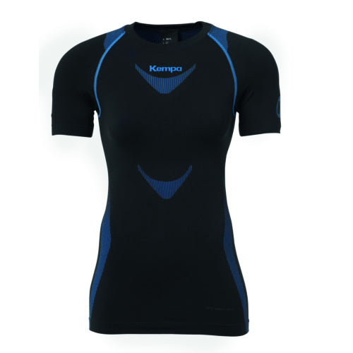 ATTITUDE PRO SHORTSLEEVE WOMEN - black/kempablue