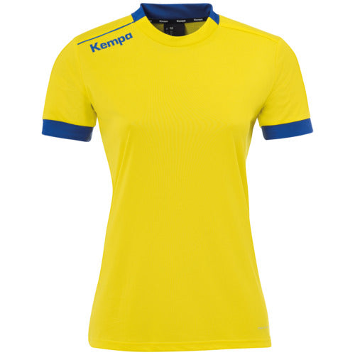 PLAYER SHIRT WOMEN - lime yellow/royal