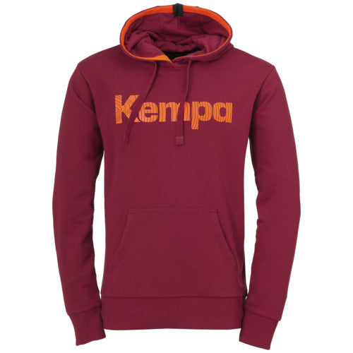 GRAPHIC HOODY - deep red