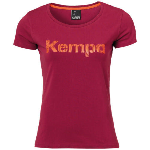 GRAPHIC T-SHIRT WOMEN - deep red
