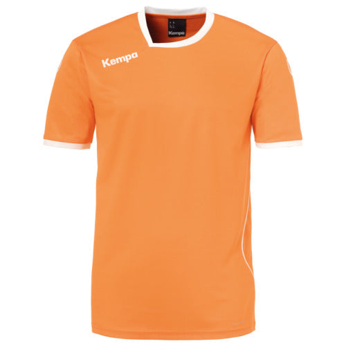 CURVE SHIRT - light orange/white