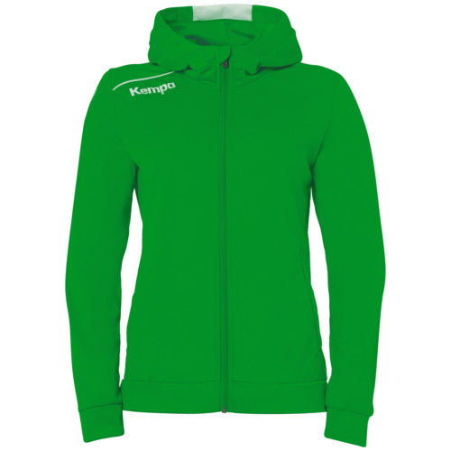 PLAYER HOOD JACKET WOMEN - green/white