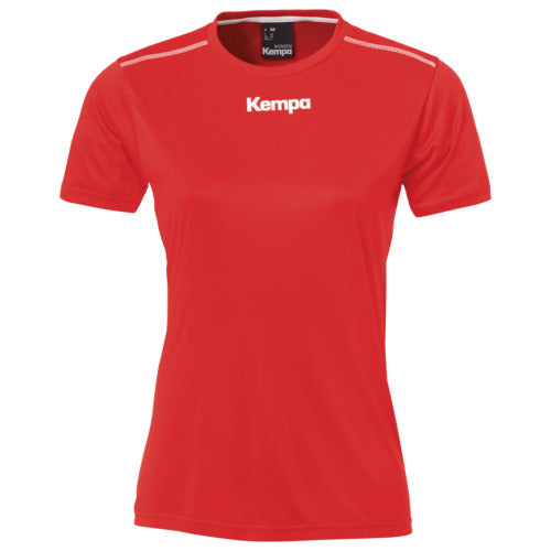 POLY SHIRT WOMEN - red
