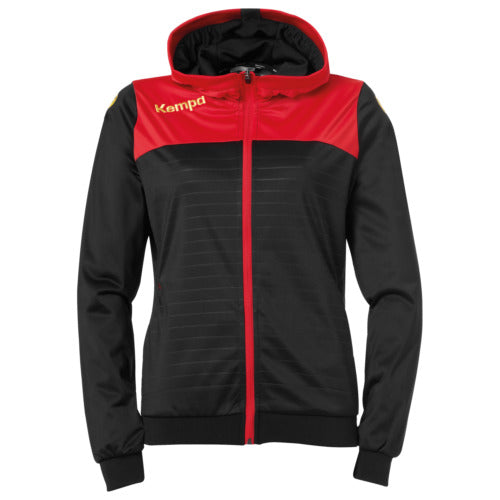 EMOTION 2.0 HOOD JACKET WOMEN - black/red/yellow