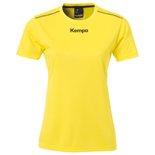 POLY SHIRT WOMEN - lime yellow