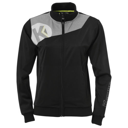 CORE 2.0 POLY JACKET WOMEN - black/dark grey mélange