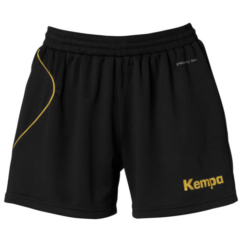 CURVE SHORTS WOMEN - black/gold