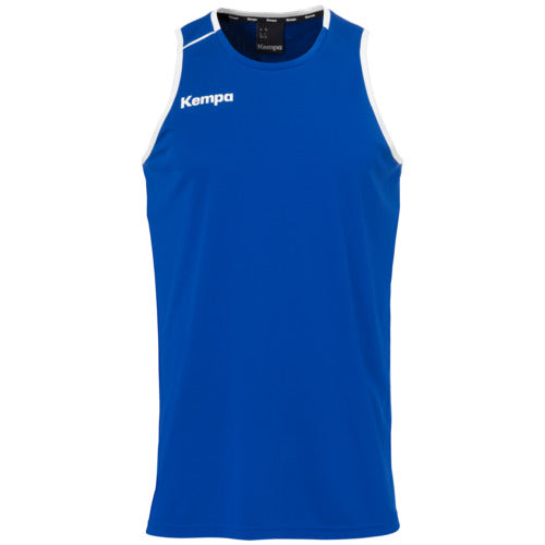 PLAYER TANK TOP - royal/white