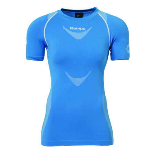 ATTITUDE PRO SHORTSLEEVE WOMEN - kempablue/white