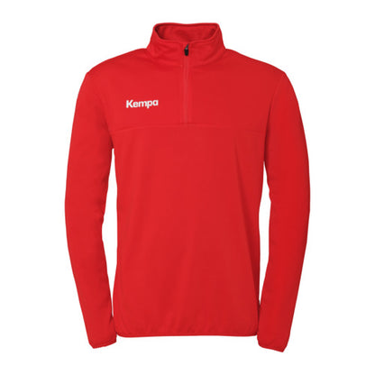 1/4 Zip Top - red