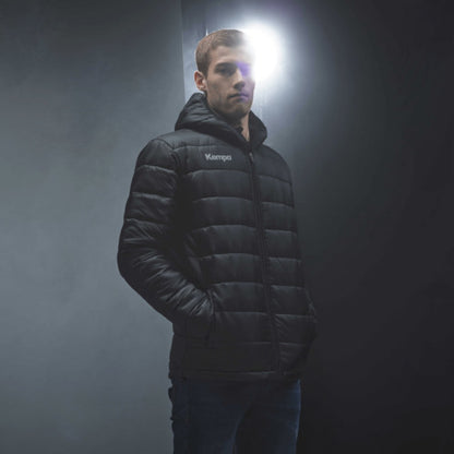 Puffer Hood Jacket - black