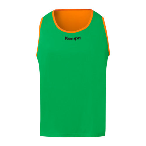 Reversible training bib - orange/green