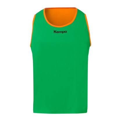 Reversible training bib - orange/green