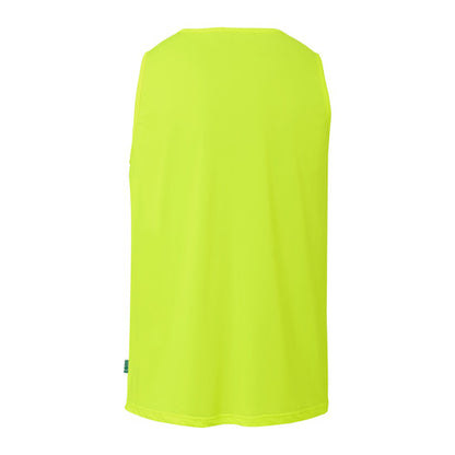 Reversible training bib - fluo yellow/kempablue