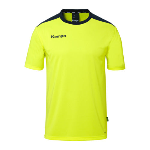 Emotion 27 Shirt - fluo yellow/navy