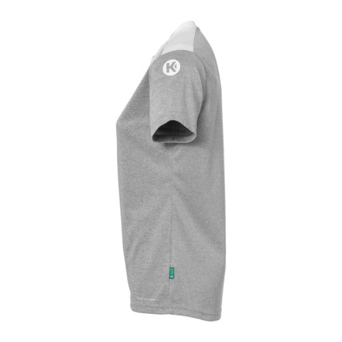 Emotion 27 Shirt W - dark grey mélange/white
