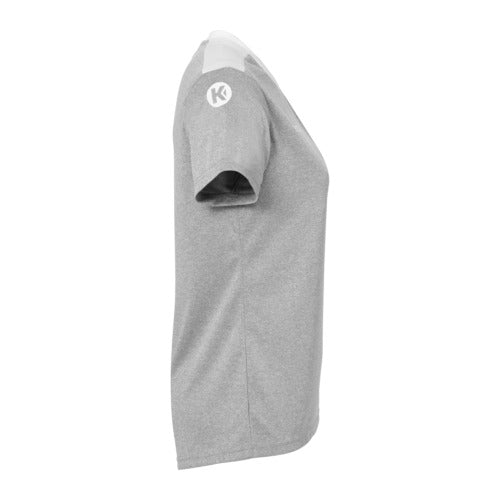 Emotion 27 Shirt W - dark grey mélange/white