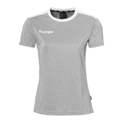 Emotion 27 Shirt W - dark grey mélange/white