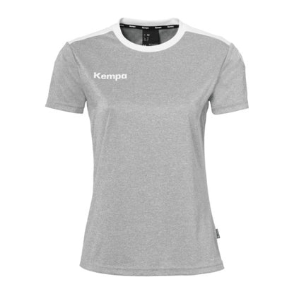 Emotion 27 Shirt W - dark grey mélange/white