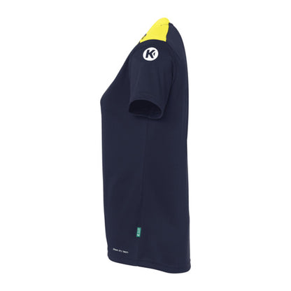 Emotion 27 Shirt W - navy/fluo yellow