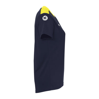 Emotion 27 Shirt W - navy/fluo yellow