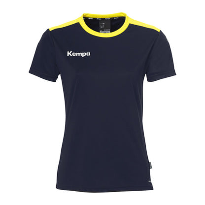 Emotion 27 Shirt W - navy/fluo yellow