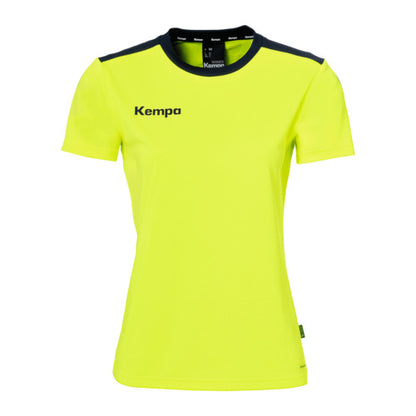 Emotion 27 Shirt W - fluo yellow/navy