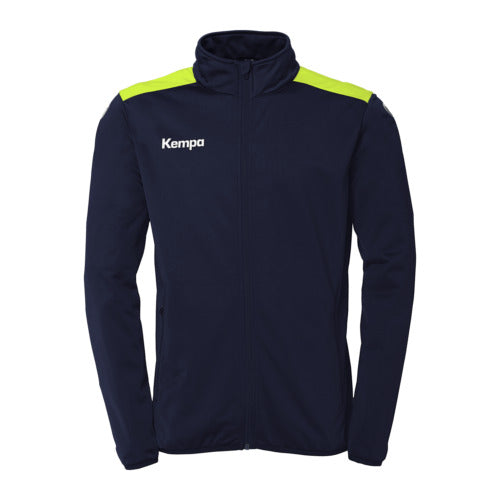 Emotion 27 Poly jacket - navy/fluo yellow